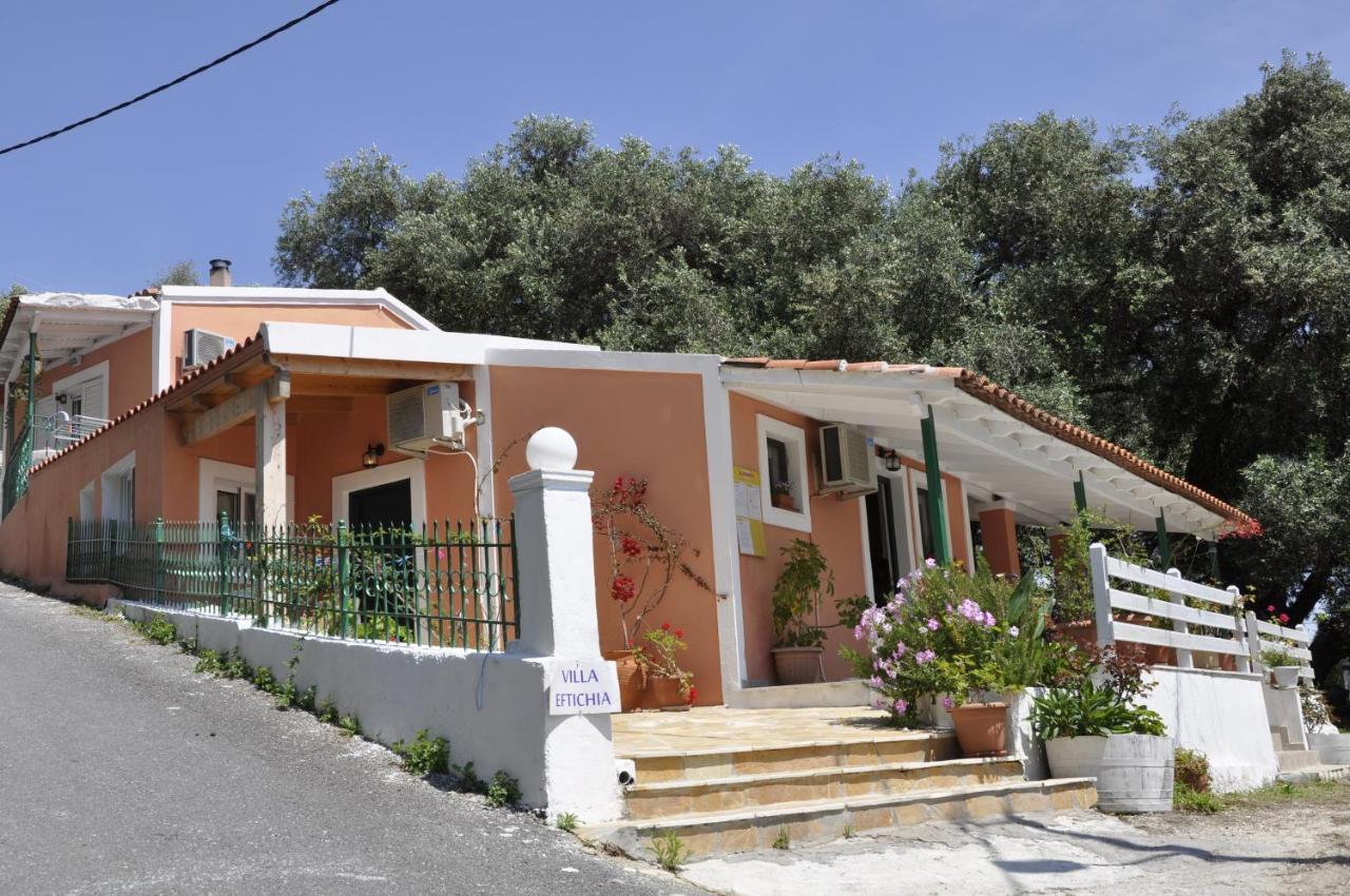 Eftyxia Apartments Paleokastritsa Exterior foto