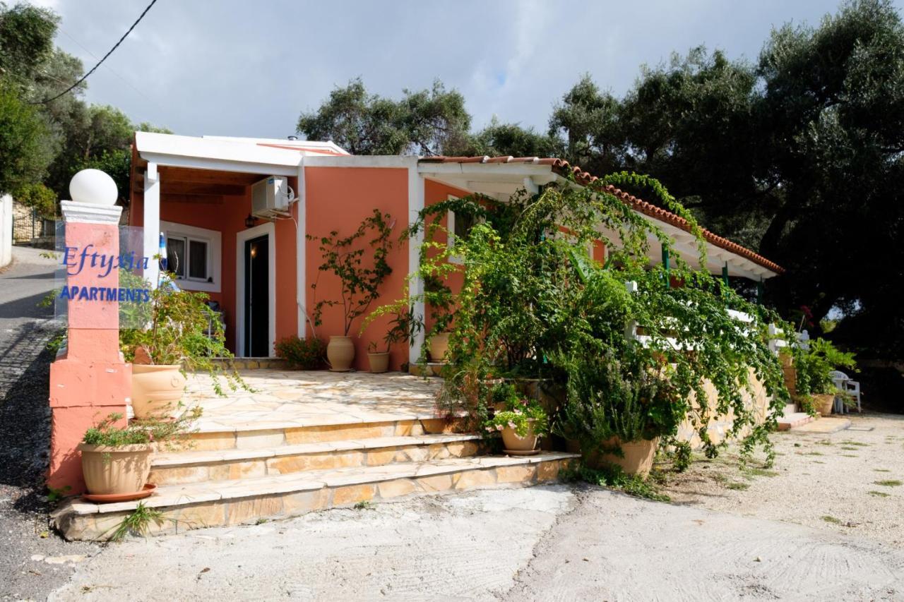 Eftyxia Apartments Paleokastritsa Exterior foto